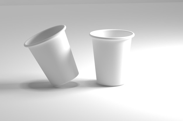 Tazze di caffè in carta
