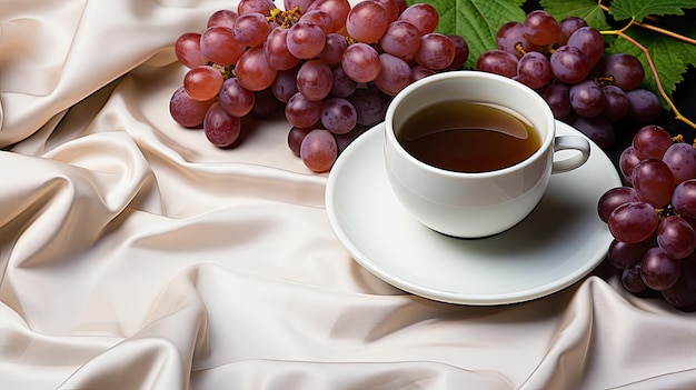 tè con uva