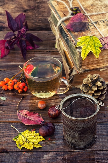 Tè Naturemort in autunno