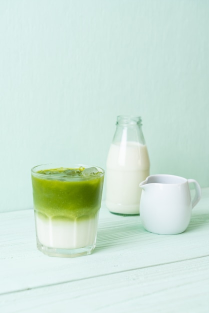 tè verde matcha ghiacciato