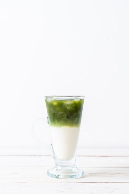 tè verde matcha ghiacciato