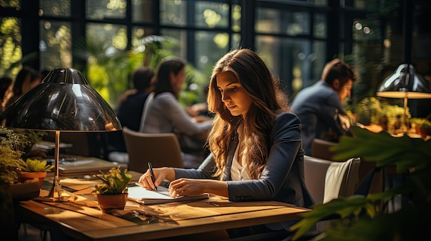 Team dinamico e diversificato che collabora in un moderno ambiente di lavoro per riunioni di lavoro di squadra