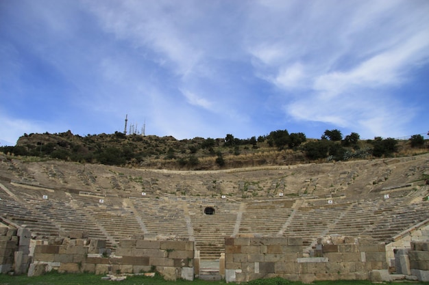 Teatro di Alicarnasso a Bodrum in Turchia