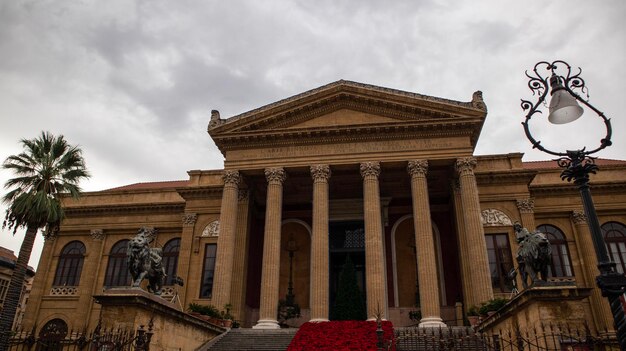 Teatro Massimo di Palermo, Sicilia, Italia, storico Teatro dell'Opera