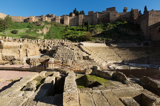 Teatro romano antico a Malaga