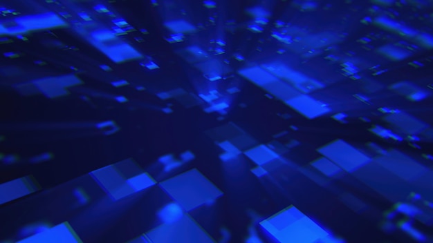 Technology and data processing computer generated d render