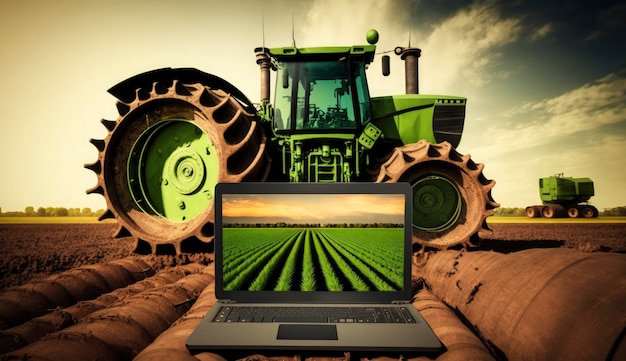 Tecnologia aziendale agricola Creata con la tecnologia Ai generativa