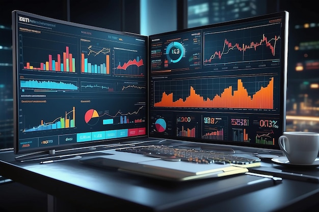 Tecnologia dei Big Data per il concetto analitico della finanza aziendale