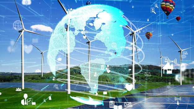 Tecnologia di conservazione ambientale e approccio all'ESG sostenibile globale