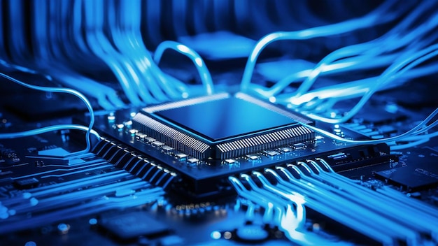 Tecnologia digitale della scheda madre del processore elettronico XAMicrochip