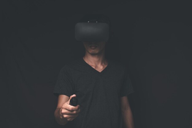 Tecnologia online metaverse di connessione per occhiali VR