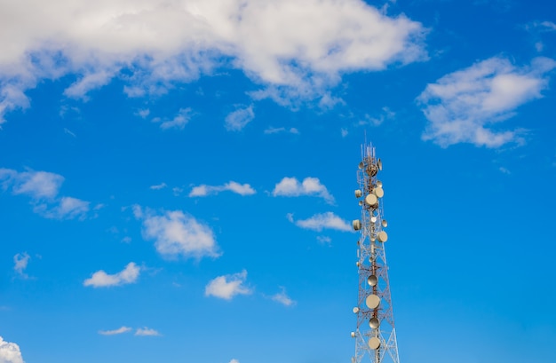 Tecnologia wireless delle antenne della TV dell&#39;albero della torre di telecomunicazione