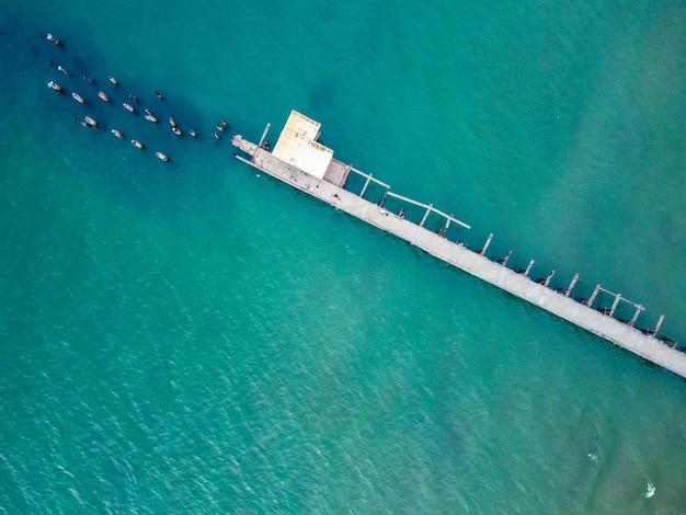 Tela Honduras vista di drone