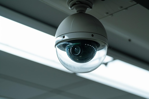 telecamera CCTV sul soffitto