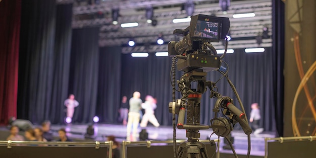 Telecamera da studio al concerto