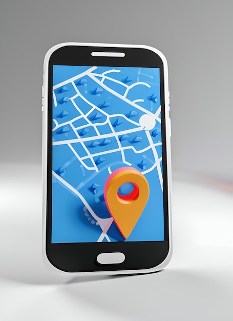 Telefono cellulare con navigazione GPS