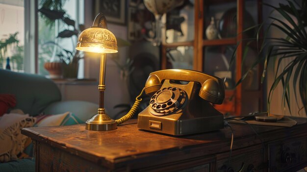 Telefono d'epoca Art Deco