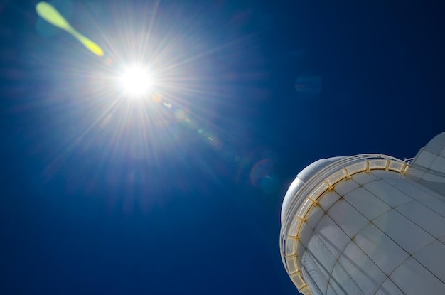 Telescopi dell'Osservatorio Astronomico del Teide a Tenerife, Spagna.