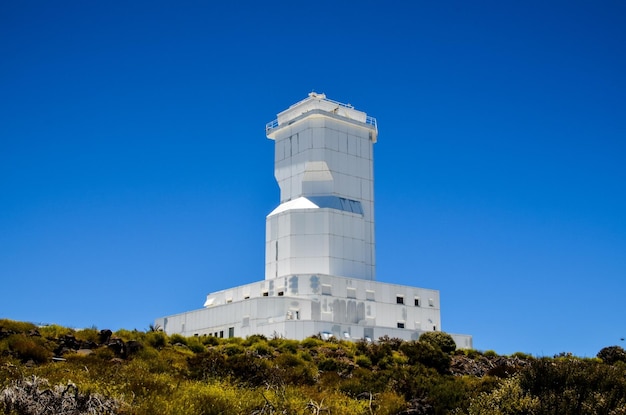 Telescopi dell'Osservatorio Astronomico del Teide a Tenerife, Spagna.