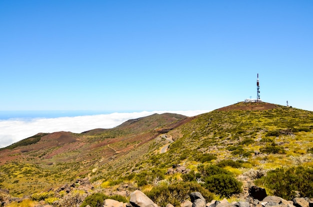 Telescopi dell'Osservatorio Astronomico del Teide a Tenerife, Spagna.