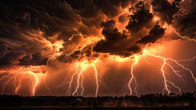 Tempesta di fulmini IA generativa