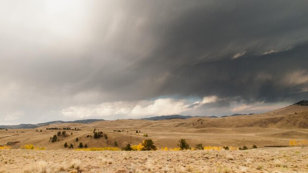 Tempesta di prateria in Colorado.