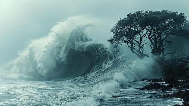 tempesta in mare