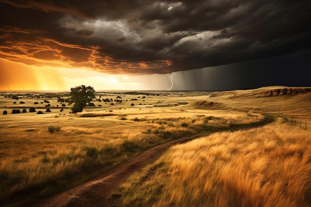 tempesta nel campo