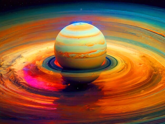 Tempesta psicodelica su Saturno