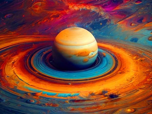 Tempesta psicodelica su Saturno