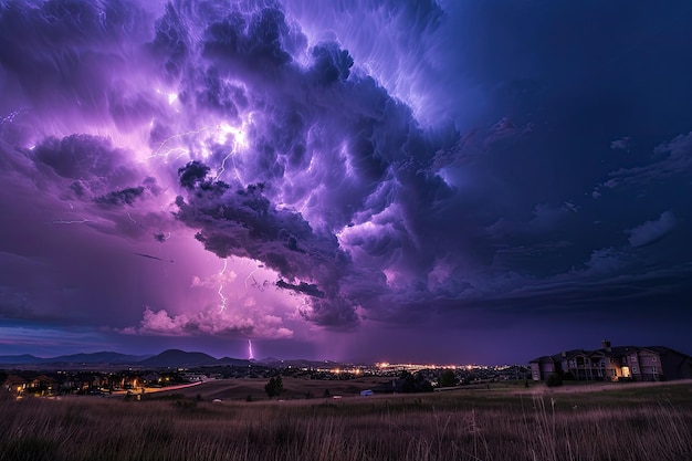 Tempeste drammatiche Cattura i fulmini e i cieli tempestosi Immagini straordinarie che catturano la potenza grezza di drammatici temporali