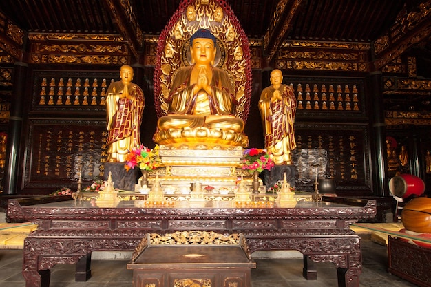 Tempio buddista a Xi'an, Cina.