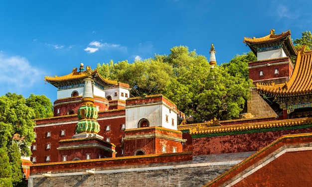 Tempio delle quattro grandi regioni presso il Palazzo d'Estate a Pechino, Cina