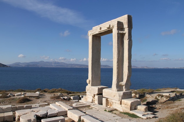 Tempio di Apollo Naxos Grecia