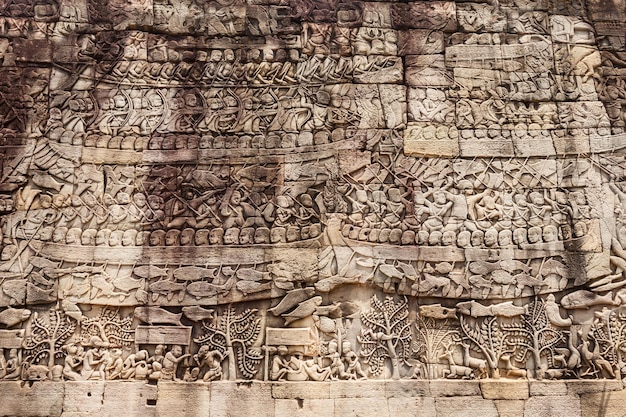 Tempio di Bayon a Siem Reap