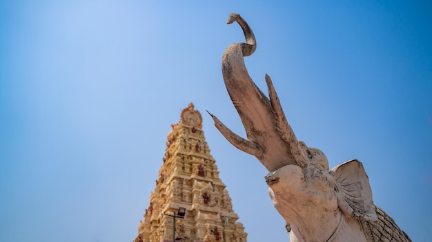 Tempio di Bhubaneshwari nel tempio indù di Jamshedpur nel Jharkhand