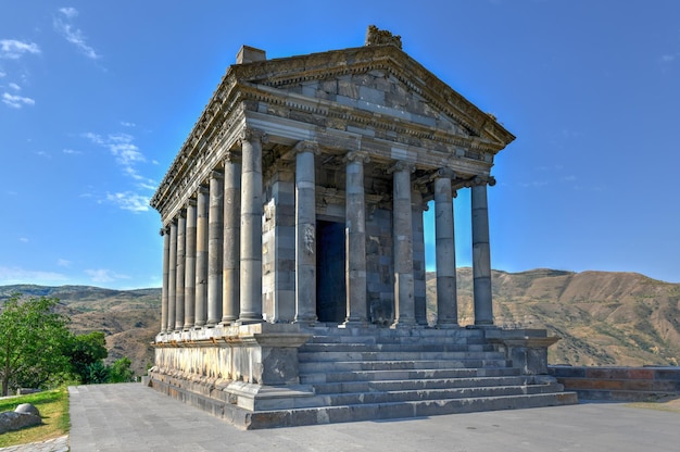 Tempio di Garni un tempio pagano ionico situato nel villaggio di Garni Armenia È la struttura più conosciuta e il simbolo dell'Armenia precristiana