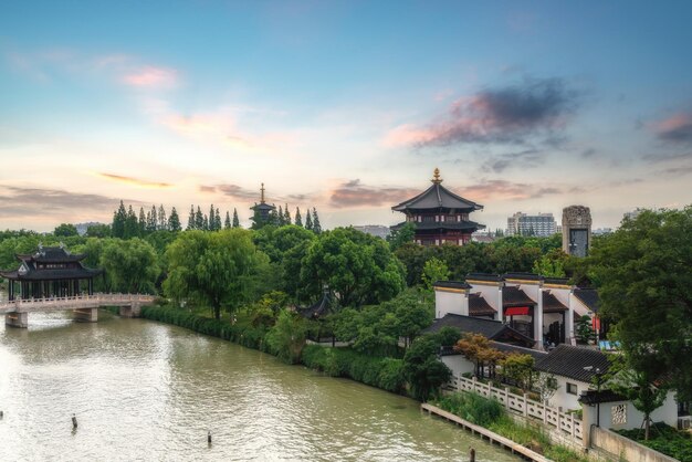 Tempio di Hanshan a Suzhou in Cina