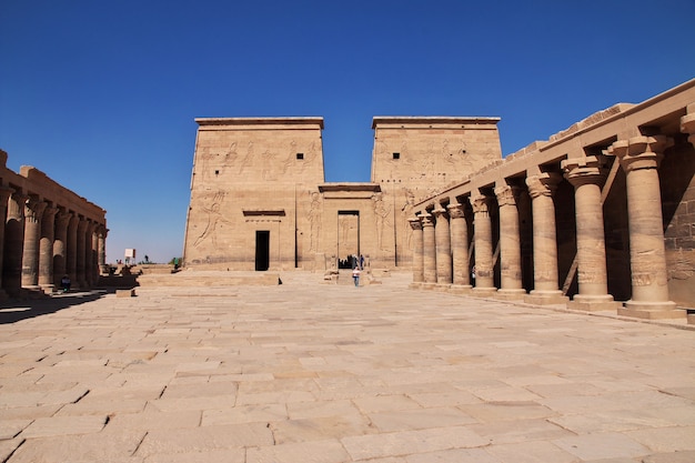 Tempio di Iside sull'isola di Philae in Egitto