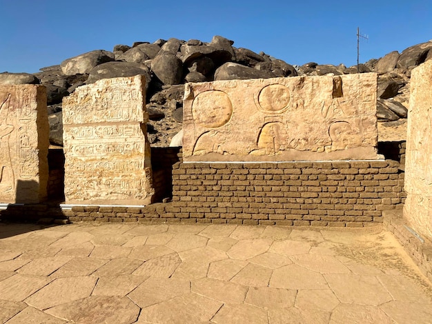 Tempio di Kalabsha Tempio di Mandulis Antico tempio egizio Tempio nubiano in Egitto