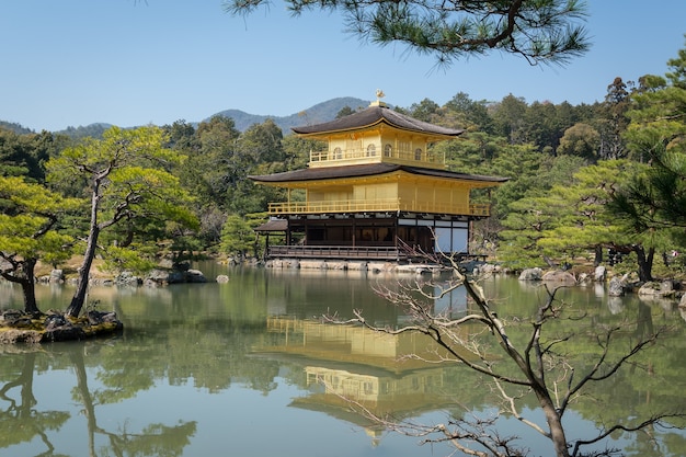 Tempio di Kinkakuji a Kyoto, Giappone