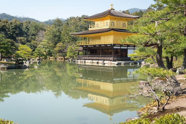 Tempio di Kinkakuji a Kyoto, Giappone