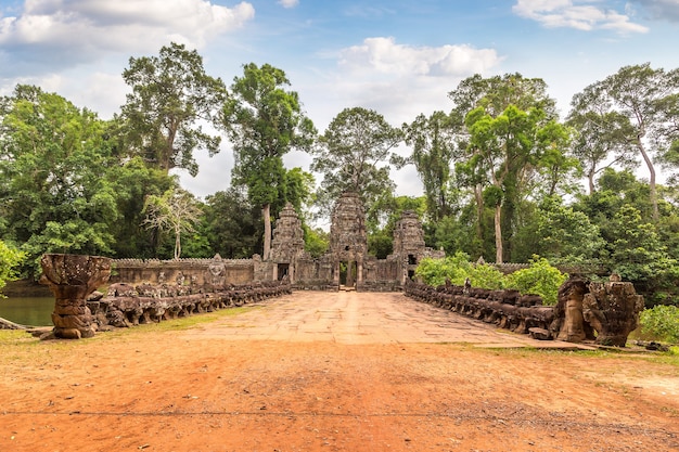 Tempio di Preah Khan ad Angkor Wat a Siem Reap