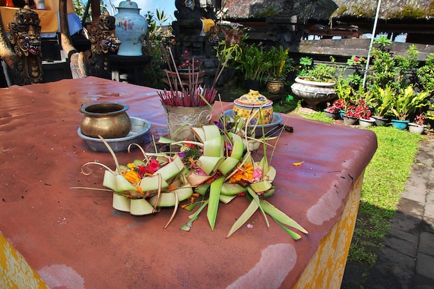 Tempio di Pura Besakih sull'isola di Bali, Indonesia