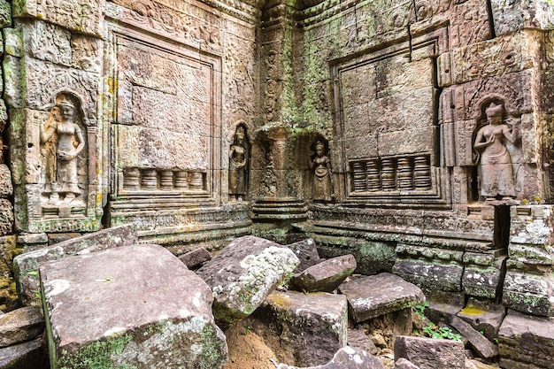 Tempio di Ta Som in Angkor Wat a Siem Reap, Cambogia