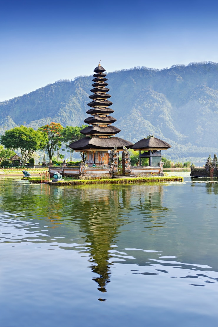 Foto tempio di ulun danu