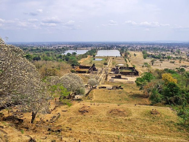 Tempio di Vat Phou in Laos