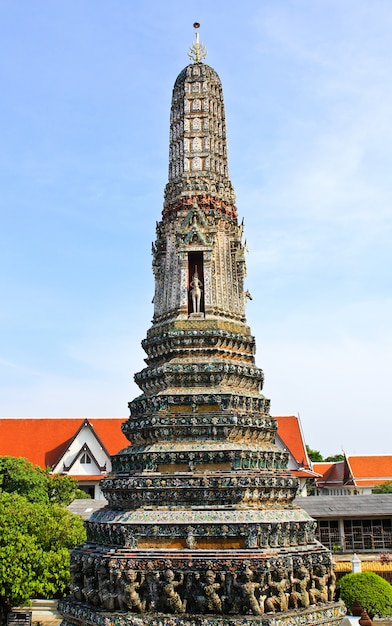 Tempio di Wat Arun a Bangkok Tailandia