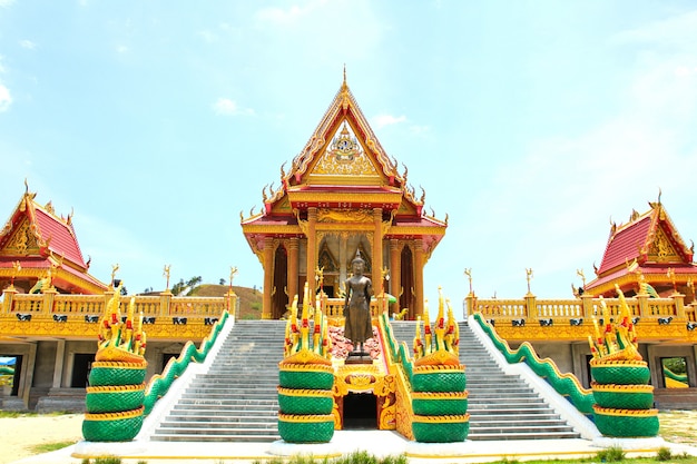 Tempio di Wat Baan Ngao, Ranong, Tailandia.