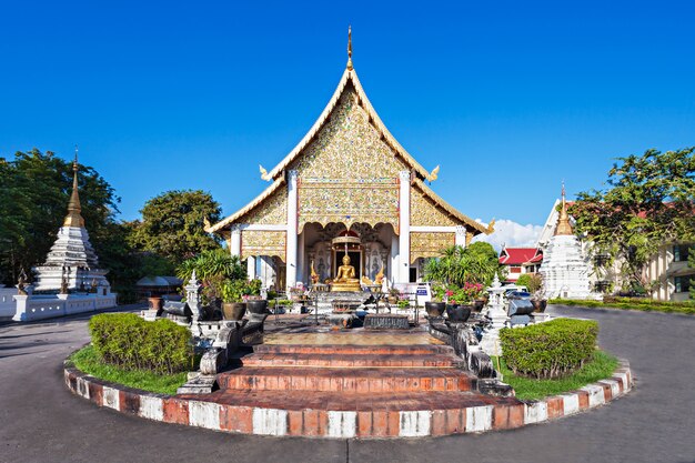 Tempio di Wat Chedi Luang in Chiang Mai in Tailandia